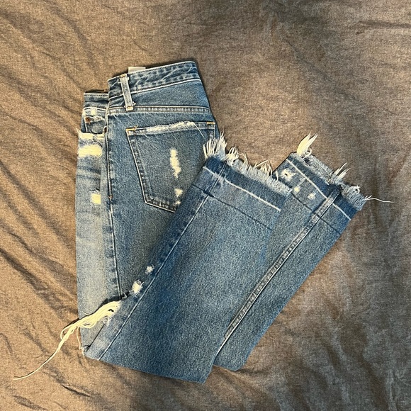 Abercrombie & Fitch Annie High Rise Jeans SZ 27 - Picture 2 of 7